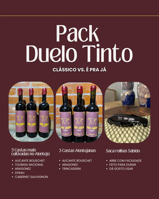 Pack Duelo Tinto Sabido - Xico Sabido
