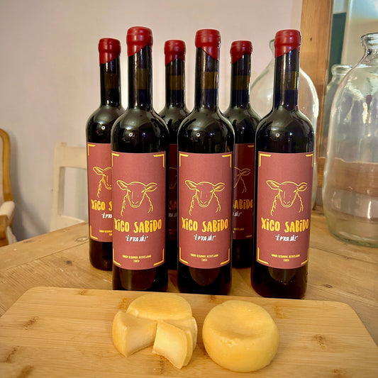 Xico Sabido Tinto "É P'RA JÁ" Pack 6+ 2 Queijos da Tia Grátis - Xico Sabido