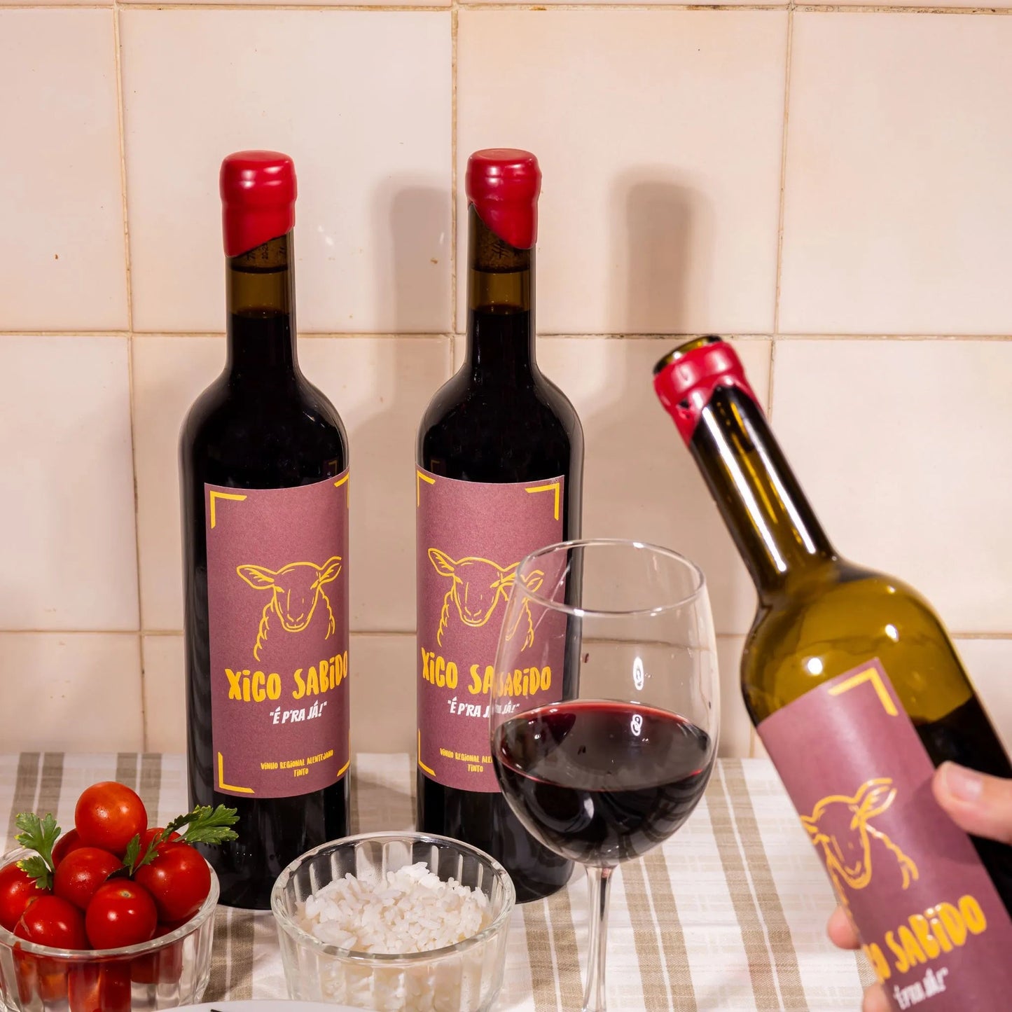 Xico Sabido Tinto "É P'RA JÁ" Pack 3 unidades - Xico Sabido
